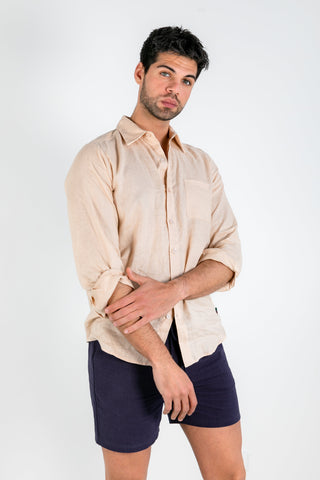 Mens | Linen Shirt + Shorts 10% off