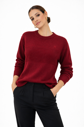 Pecoro Ribbed Knit Sweater